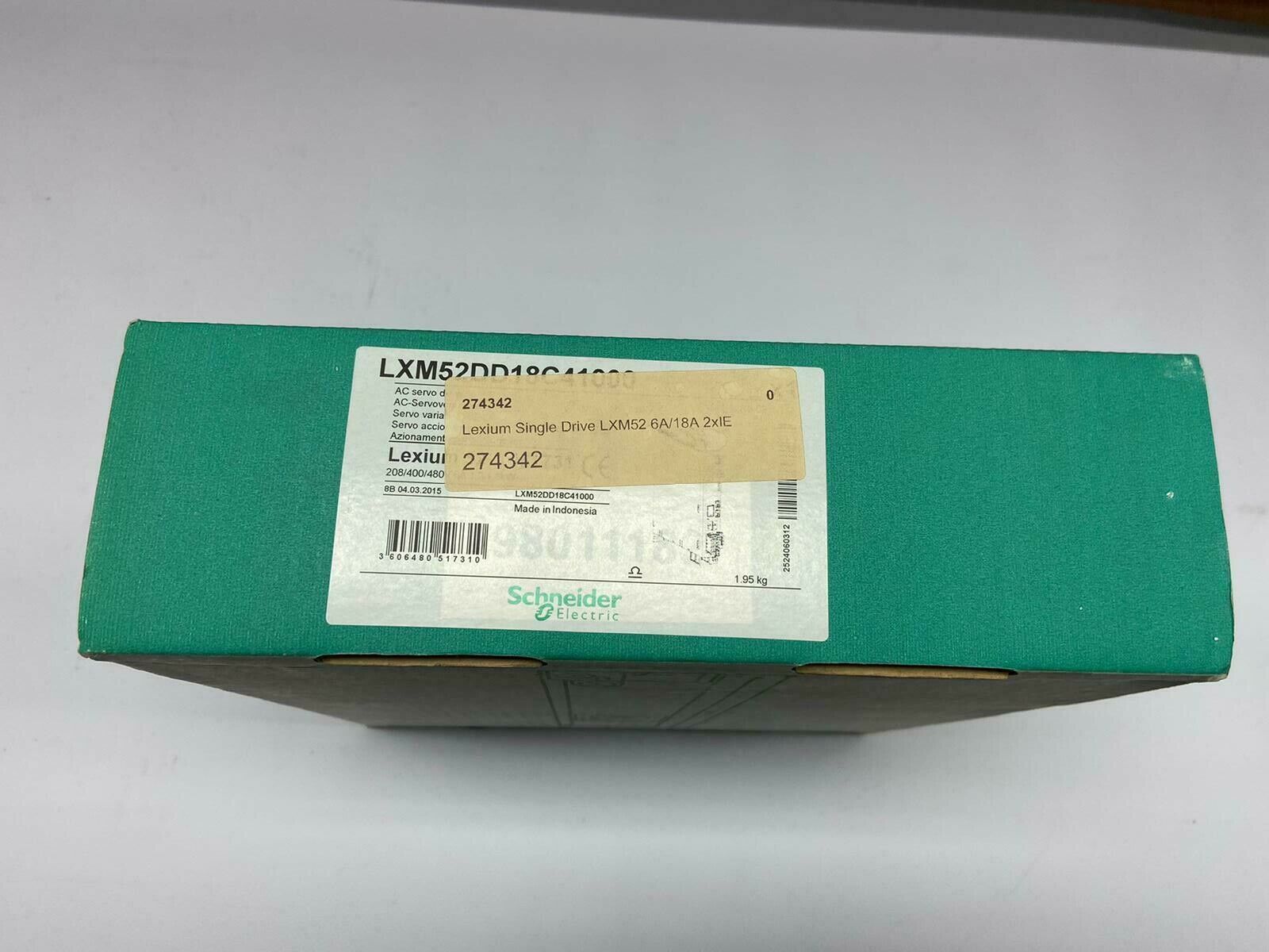 Originaler neuer Schneider Electric LXM52DD18C41000 Servoantrieb